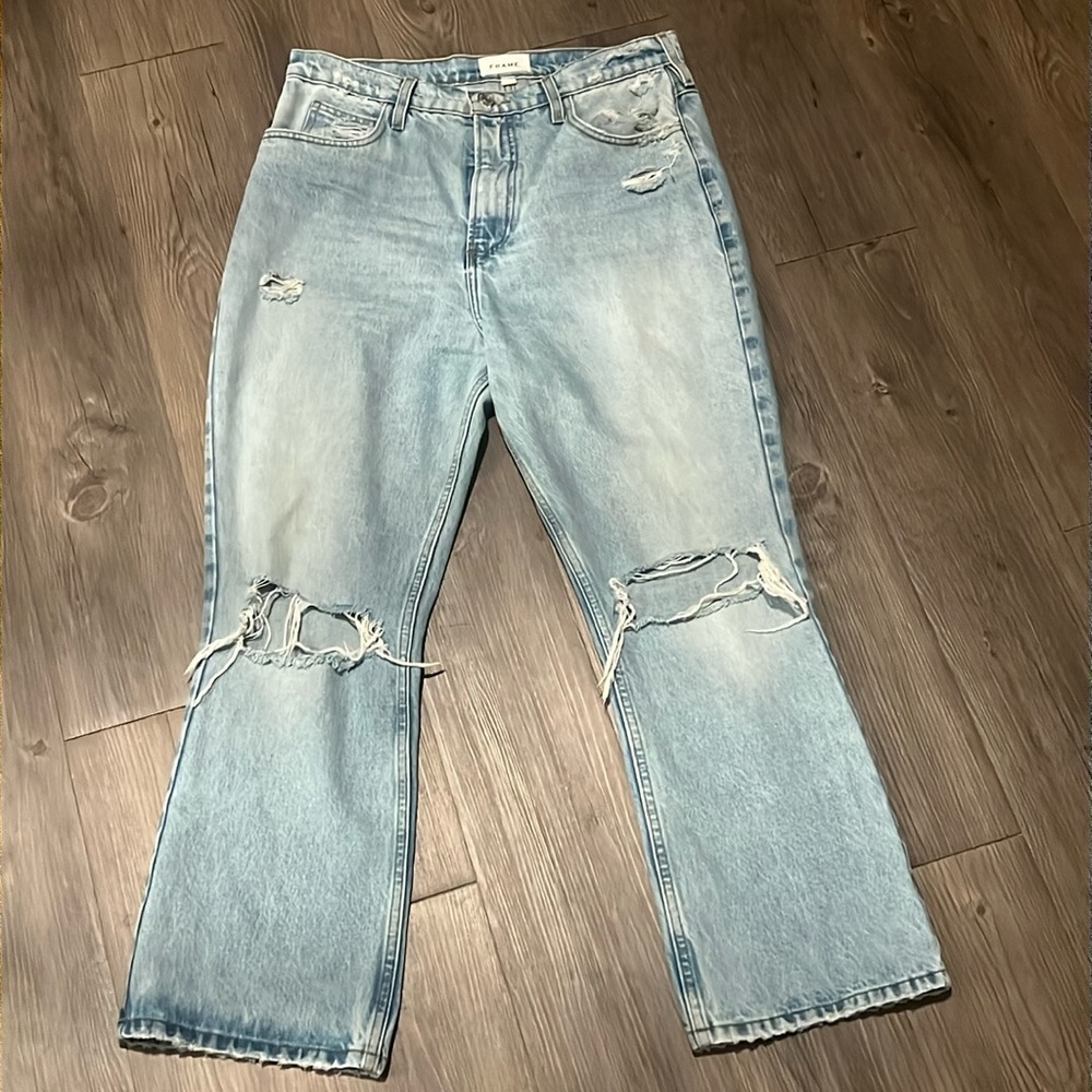 Frame Le High N Tight Mini Bootcut Jean